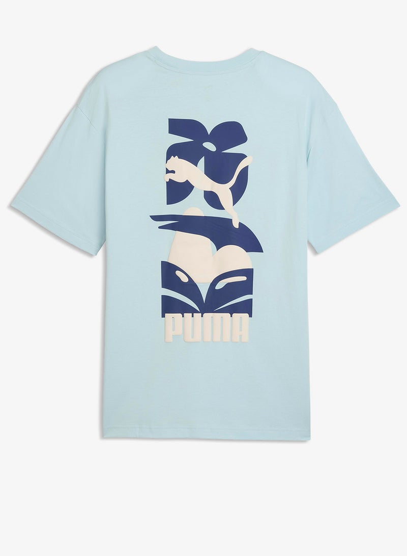 PUMA Essential Graphics Relaxed T-Shirt - Image 2